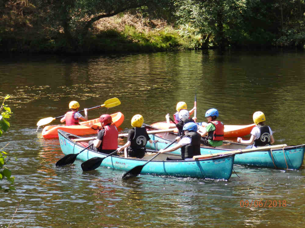 Scouts - Canoeing